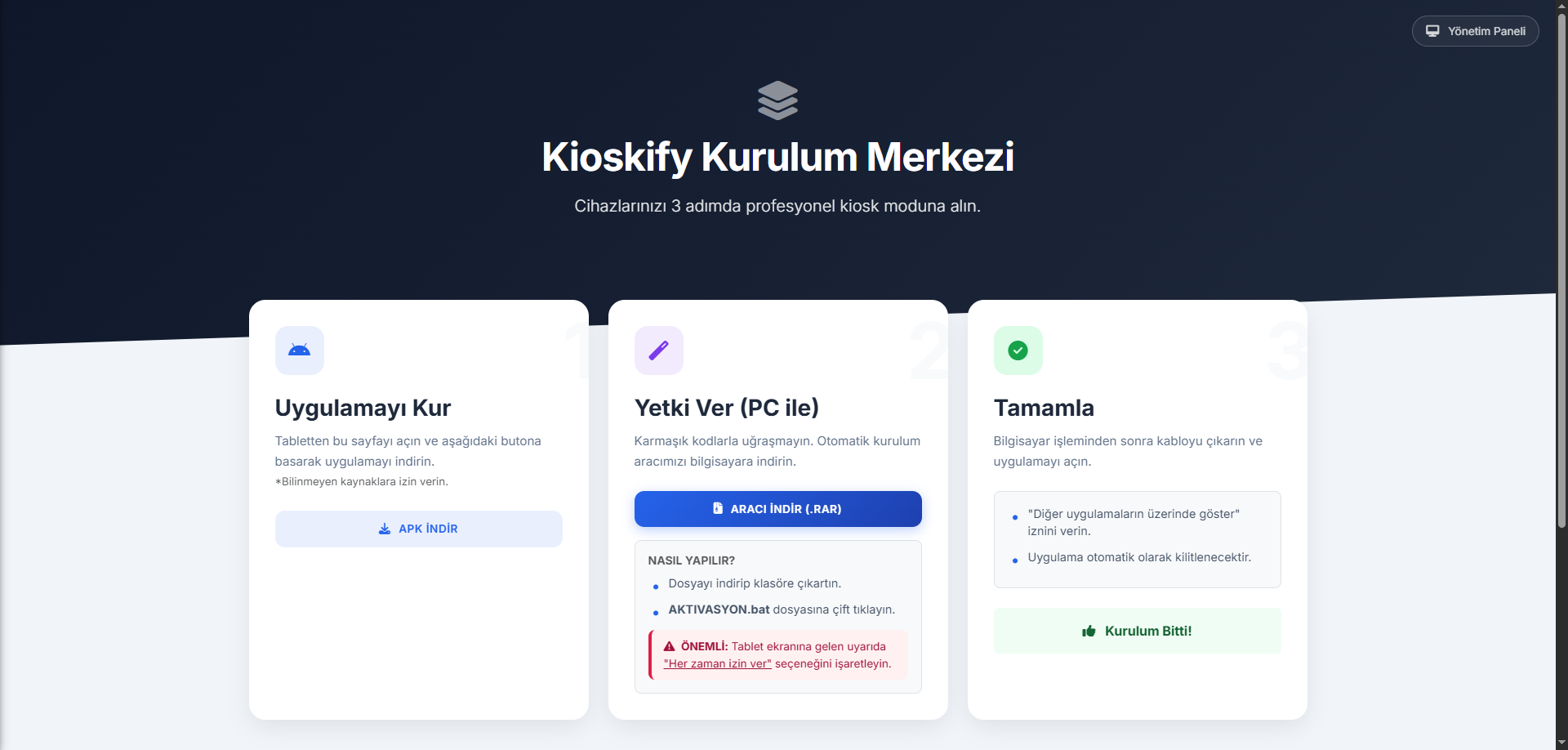 Kioskify